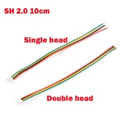 2Pcs I2C Cable 100mm 10cm For LOLIN (WEMOS) SH1.0 4P Double Head Cable Wire Connector Single-Head