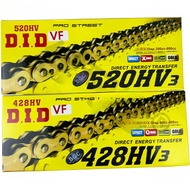 Rantai Tebal Motosikal Rantai Pengedap Minyak 428 520 525 530 Rantai Senyap Menyelesaikan Bunyi X20