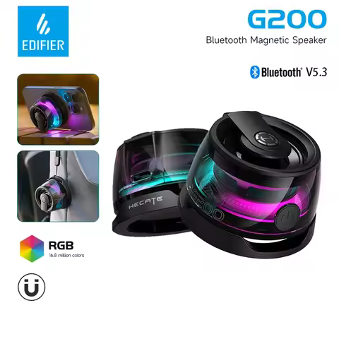 Edifier Portable Bluetooth Speakers HECATE G200 Magnetic Wireless Bluetooth 5.3 RGB Lighting Subwoof