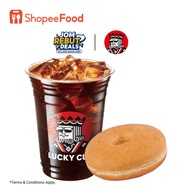 Lucky Cup: Donut Americano: Americano + Lucky Donut (Sales Start: 2 Feb)