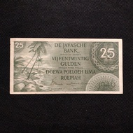 Uang Kuno 25 Gulden/Rupiah Federal Tahun 1946 - PLO 089538