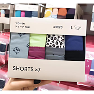 Quần lót nữ Gu quần lót cotton thoáng mát mềm mại 7cái/set - Hàng nội địa Nhật - Đậu Đỏ Shop