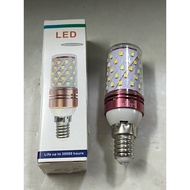 12W 3-color decorative led light bulb (color changing) E14/E27