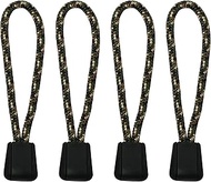 Sanyu Sangyo UUU-0097 Zipper Tab, Camo, Pack of 4, Thickness 0.1 inch (3 mm)