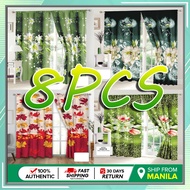 8PCS 100*210cm Butterfly Curtain For Window Kurtina Door Curtain Window Curtain