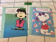 Snoopy Lucy 生日卡 birthday card