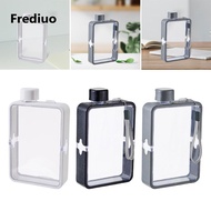[Lzdyqmy2] Flat Water Bottle Transparent Flat Water Bottle Flat Water Bottle Travel Portable for Out