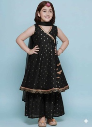 [PRE ORDER : 10 DAYS] {KID Kurta & Sharara With Dupatta Set COLLECTION} SIZE:-9 YEARS TO 15 YEARS FA