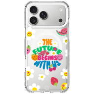 HI-SHIELD Stylish Magsafe Shockproof Case รุ่น Happy Smile8 [iPhone17/iPhone16/iPhone15/iPhone14] - 