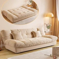 多功能可調節沙發床 沙發床 sofa bed 工廠直銷 SF🚚送貨上門懶人榻榻米全🆕免郵 可摺疊梳化 牛奶絨貓抓皮雙面料可選沙發 單雙人三人沙發床 摺床