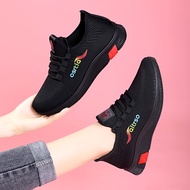 Black Women's Fitness Sneakers - Women's bata Shoes GNU29 Sneakers Women Kasut Sukan Perempuan