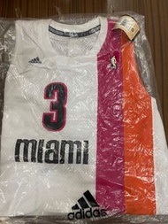 Adidas NBA Heat Wade jersey