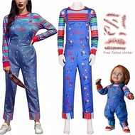 Chucky Halloween Costume - Unisex Jumpsuit for Parties