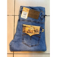 🔥100% ORIGINAL 👖JOHN RIDER Slim Fit Jeans Pants ST05-175S（BLUE）