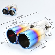 Nexus Car Exhaust Tip Titanium Stainless Steel Muffler Axia Myvi Alza Wira Kelisa Bezza City Jazz Vi