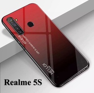 [ส่งจากไทย] Case Realme 5s / Realme 5i เคสเรียวมี5เอส เคสกระจกสองสี เคสกันกระแทก เคส Realme5S ขอบนิ่ม เคสกระจกไล่สี