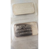 APMEX 999 pure silver bar 1 oz