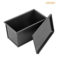 CHEFMADE Loaf Pan Toast Mold Baking Tool Toast Box Sliding Cover Baking Mold Non-stick Bakeware