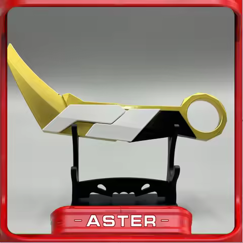 Valorant Knife Prime Karambit Tactical 16cm Samurai Sword Mini Purple Alloy Metal Material Keychain