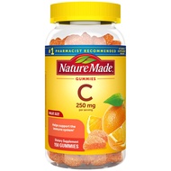 Nature Made Vitamin C 250mg 120Gummies วิตามินซี ชนิดกัมมี่