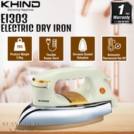 KHIND ELECTRICAL DRY IRON EI303 / EI-303 // EI-405 / EI405
