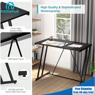 【Next-Day Delivery】160/140/120cm Gaming Computer Study Office Table With Z-Shaped Full Metal Leg