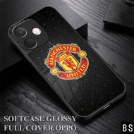 HP ( BS24 MANCHESTER UNITED ) Glossy HD OPPO Case (A5)(A5I)(A5X)(A5 PRO4G,5G)((A5i PRO 4G) Camera Pr