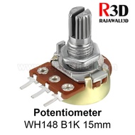 High Quality WH148 B1K Linear 1K Potentiometer 15mm Potentiometer VR