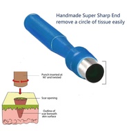 Reusable Biopsy Punches Piercing Trephine Stainless Steel Dermal Punches / Reusable Trephine for Der