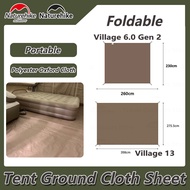 Naturehike Village 6.0 Gen 2 | 13 Tent Ground Cloth Sheet Camping Automatic Tent Floor Mat Add-on Fo