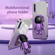 Casing Huawei Y7a Huawei Y9 2019 Huawei Y9 prime 2019 Huawei Y9s Astronaut Sparkling powder electrop