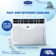 Carrier Aura Top Discharge Window Type Aircon 0.75HP