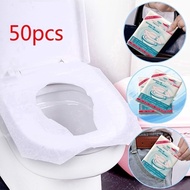 online ~COD~ 50Pcs Portable Pocket Disposable Hygienic Paper Toilet Bowl Seat Stool Cover Pad Travel