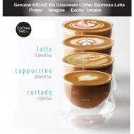 KRUVE EQ Glassware Espresso Shot Glass Coffee Shot Glass Sensory Glass Tasting Glass