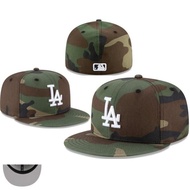 Ready Stock LA Cap - Daddy A Close Cap Fit Caps Designed For Men And Woman Los Angeles Dodgers NEW E
