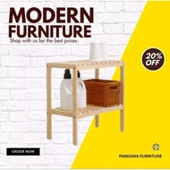 KAYU Wooden Shelf 50 CM / Otto Wooden / Wooden Shelf / Multipurpose Shelf / Kitchen Shelf / Teak woo