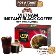 TRUNG NGUYEN G7 Vietnam Instant Black Coffee 15 Packets/BOX