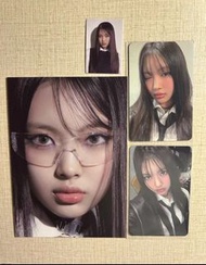 Newjeans hyein 李惠仁 一期 二期會員禮 明信片 證件照 小卡 njz (多頁)