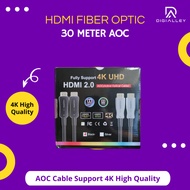 AOC Cable HDMI Fiber Optic 30 Meters Support 4K High Quality