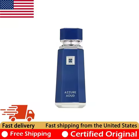 French Avenue Azzure Oud Eau de Parfum 3.4 Oz Original Original Arab Perfumes 100 ML Natural Lasting