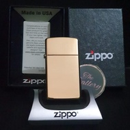 1654B ZIPPO SLIM HIGH POLISH BRASS - GHOSTSTORE7