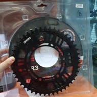 Rear Gear Wr3 Ninja 250 Fi Z250 R25 520 47 Black Wr3