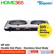 Toyomi Stainless Steel Double Hot Plate HP 602