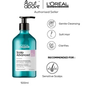 Loreal Professional Scalp Advanced Anti-Discomfort Dermo-Regulator Shampoo For Sensitive Scalp 500ml