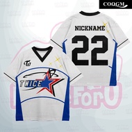 Men's and women's fashionable streetwear, American plus size T-shirt, Jersey Murah comfortable V-nec