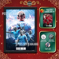 Erling Haaland POSTER - FOOTBALL POSTER - Erling Haaland PHOTO FRAME WALL - WALL PLAYER POSTER