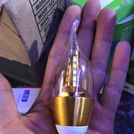 2w strawberry led bulb, e14 holder