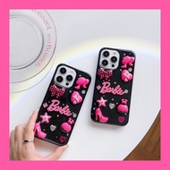 Cute Cartoon 3D Barbie Blackpink Girl hp Case iPhone 11 12 13 14 15 11 Pro Max PLUS Ribbons Shockpro