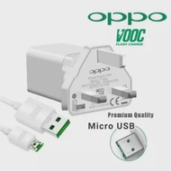 [ORIGINAL] OPPO A31 A3S A5S A11 A12E A17 F5 F7 F9 F11 A11K A5 A7 A15 A83 VOOC 5V/4A Flash Charger &amp; VOOC Micro USB Cable (Original import)