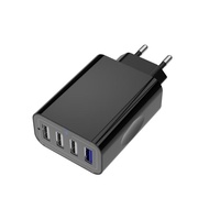 4 Ports USB Wall Travel Charger, QC3.0, 40 Watt